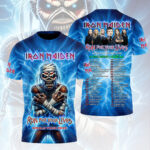 Iron Maiden 2026 World Tour 3D Apparel – HOATT17659
