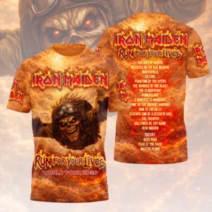 Iron Maiden 2026 World Tour 3D Apparel - HOATT17113