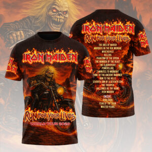 Iron Maiden 2026 World Tour 3D Apparel - HOATT17114