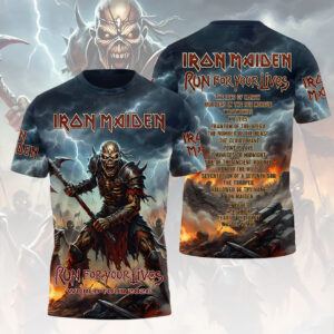 Iron Maiden 2026 World Tour 3D Apparel - HOATT17657