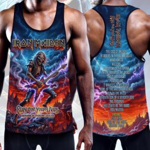 Iron Maiden 2026 World Tour Y-Back Muscle Tank Top - HOATT17646