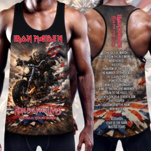 Iron Maiden 2026 World Tour Y-Back Muscle Tank Top - HOATT17655