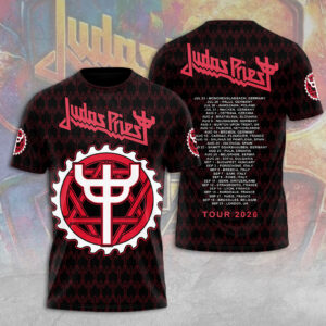 Judas Priest Tour 2026 3D Apparel – TANTN22205