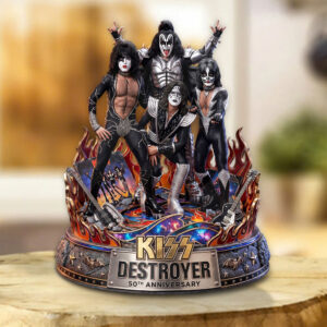 KISS Destroyer 50th Anniversary 2026 Custom Shape Acrylic Plaque - TMTHU5308