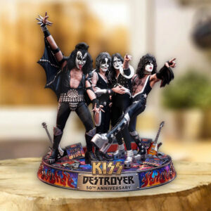 KISS Destroyer 50th Anniversary 2026 Custom Shape Acrylic Plaque - TMTHU5314