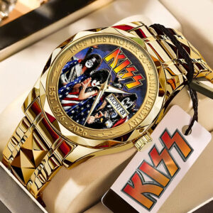 KISS Destroyer 50th Anniversary 2026 Alloy Luxury Quartz Watch - TMTHU5235