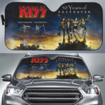 KISS Destroyer 50th Anniversary 2026 Auto Sun Shade – TMTHU5275