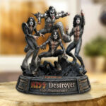 KISS Destroyer 50th Anniversary 2026 Custom Shape Acrylic Plaque – TMTHU4979