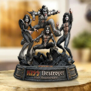KISS Destroyer 50th Anniversary 2026 Custom Shape Acrylic Plaque - TMTHU4979