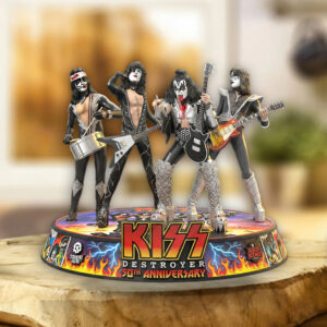 KISS Destroyer 50th Anniversary 2026 Custom Shape Acrylic Plaque - TMTHU5052