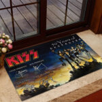 KISS Destroyer 50th Anniversary 2026  Custom Doormat – TMTHU5276
