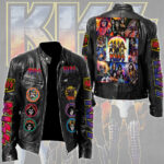 KISS Motorcycle Leather Jacket – TMTHU5074