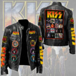 KISS Motorcycle Leather Jacket – TMTHU5168