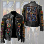 KISS Motorcycle Leather Jacket – TMTHU5282