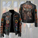 KISS Motorcycle Leather Jacket – TMTHU5465