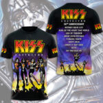 KISS Destroyer 50th Anniversary 2026 3D Apparel – TMTHU5484