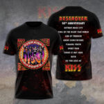 KISS Destroyer 50th Anniversary 2026 3D Apparel – GNE6124