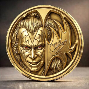 KISS x Gene Simmons Commemorative Coin - GNE6143