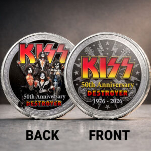 KISS Destroyer 50th Anniversary Commemorative Coin - TANTN22423
