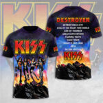 KISS Destroyer 50th Anniversary 3D Apparel – TANTN21997