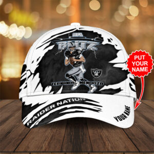 Personalized Las Vegas Raiders x Fernando Mendoza Classic Cap - TANTN22562
