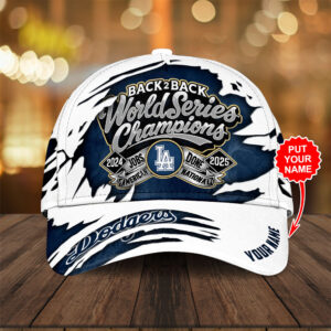 Personalized Los Angeles Dodgers World Series 2025 Classic Cap - TANTN22108