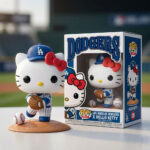Los Angeles Dodgers x Hello Kitty 3D Collectible Vinyl Figure – TMTHU5501