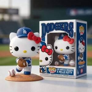Los Angeles Dodgers x Hello Kitty 3D Collectible Vinyl Figure - TMTHU5501