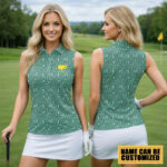 Personalized Masters Tournament Women Sleeveless Polo Shirt – TMTHU5062