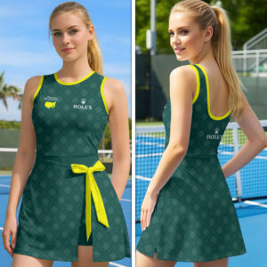 Masters Tournament 3D Tie-Front Tennis Dress – HOATT17353