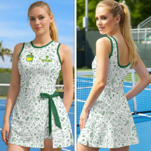 Masters Tournament x Rolex 3D Tie-Front Tennis Dress – HOATT17395