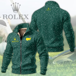 Masters Tournament x Rolex Thick Knit Fleece Jacket - TMTHU5209