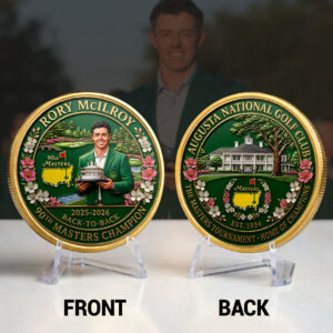 Masters Tournament x Rory McIlroy 2026 Champion Commemorative Coin - HOATT17458