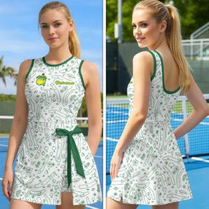 Masters Tournament x TAYL 3D Tie-Front Tennis Dress – HOATT17438