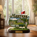 Masters Tournament 60th Anniversary Custom Shape Acrylic Plaque – HOATT17278