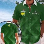Masters Tournament x Rolex Short Sleeve Button-Down Shirt – TMTHU5047