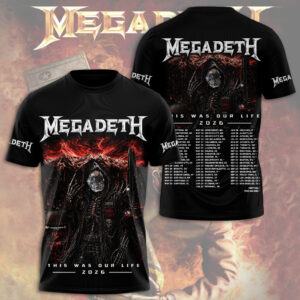 Megadeth 3D Apparel - TMTHU5122