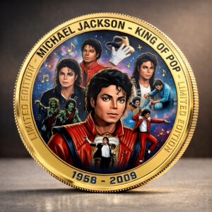Michael Jackson Commemorative Coin - TMTHU5545
