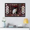 Michael Jackson Rectangle Canvas With Inner Frame - HOATT17626
