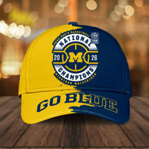 Michigan Wolverines 2026 Men's Basketball National Champions Classic Cap - TANTN22148