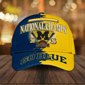 Michigan Wolverines 2026 Men’s Basketball National Champions Classic Cap - TANTN22281