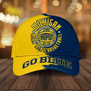 Michigan Wolverines 2026 Men’s Basketball National Champions Classic Cap - TANTN22426