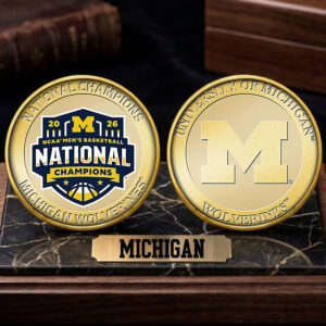 Michigan Wolverines 2026 Men's Basketball National Champions Commemorative Coin - TANTN22150