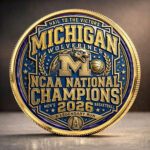 Michigan Wolverines 2026 Men’s Basketball National Champions Commemorative Coin – TANTN22355
