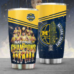 Michigan Wolverines 2026 Men’s Basketball National Champions Tumbler Cup – TANTN22339