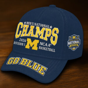 Michigan Wolverines 2026 Men’s Basketball National Champions Classic Cap - HOATT17229