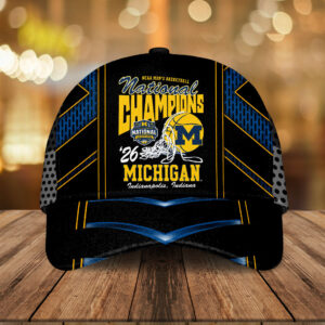 Michigan Wolverines 2026 Men’s Basketball National Champions Classic Cap - HOATT17231