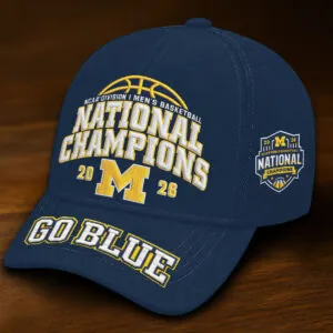 Michigan Wolverines 2026 Men’s Basketball National Champions Classic Cap - HOATT17242