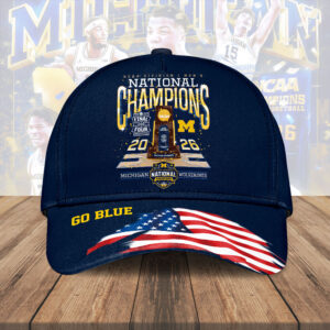 Michigan Wolverines 2026 Men’s Basketball National Champions Classic Cap - HOATT17323