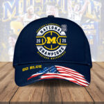 Michigan Wolverines 2026 Men’s Basketball National Champions Classic Cap – HOATT17413